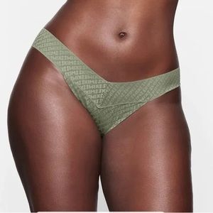 NWT Skims Logo Mesh Cheeky Bikini